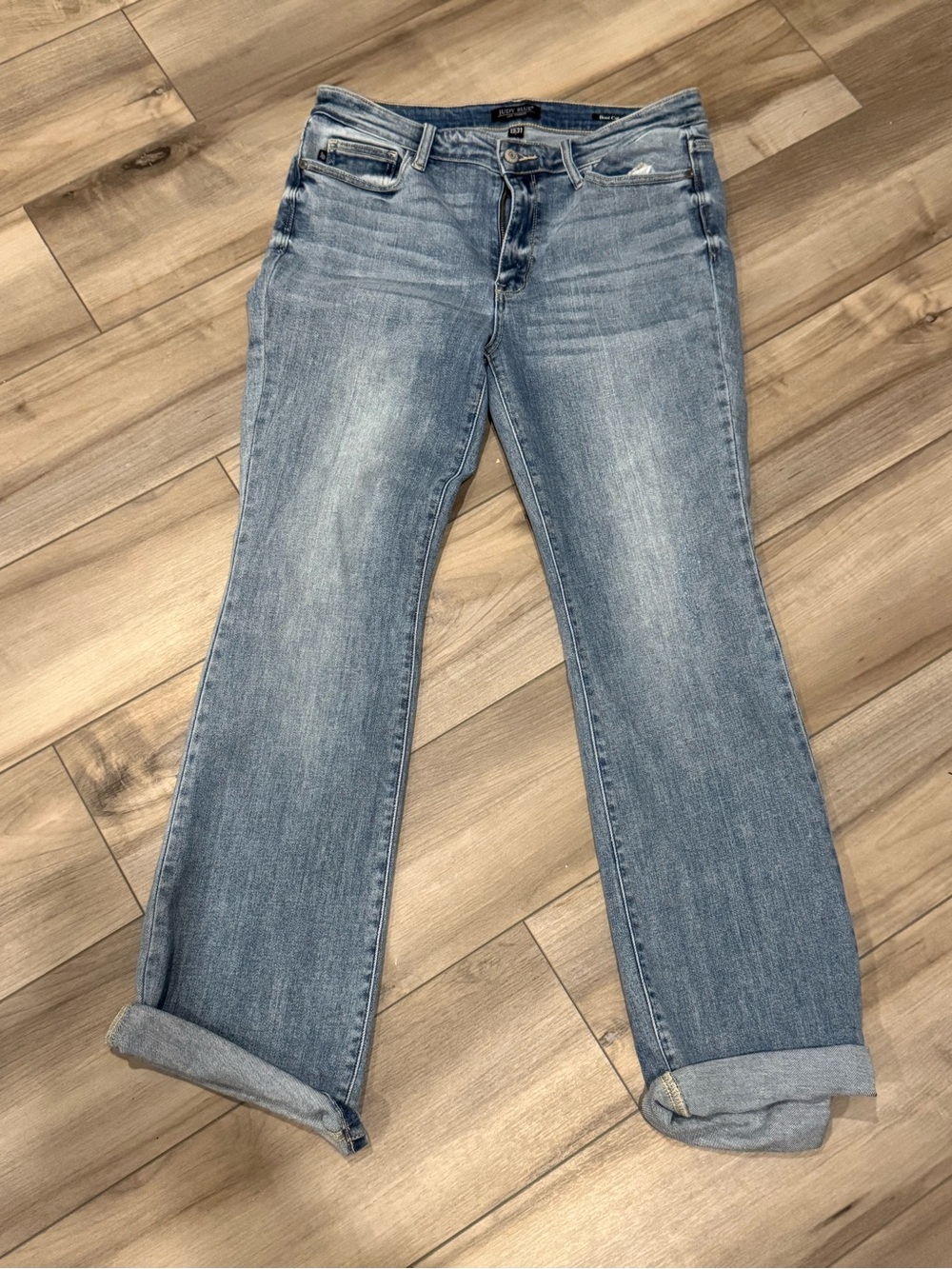 Judy Blue Light Blue Flare Jeans